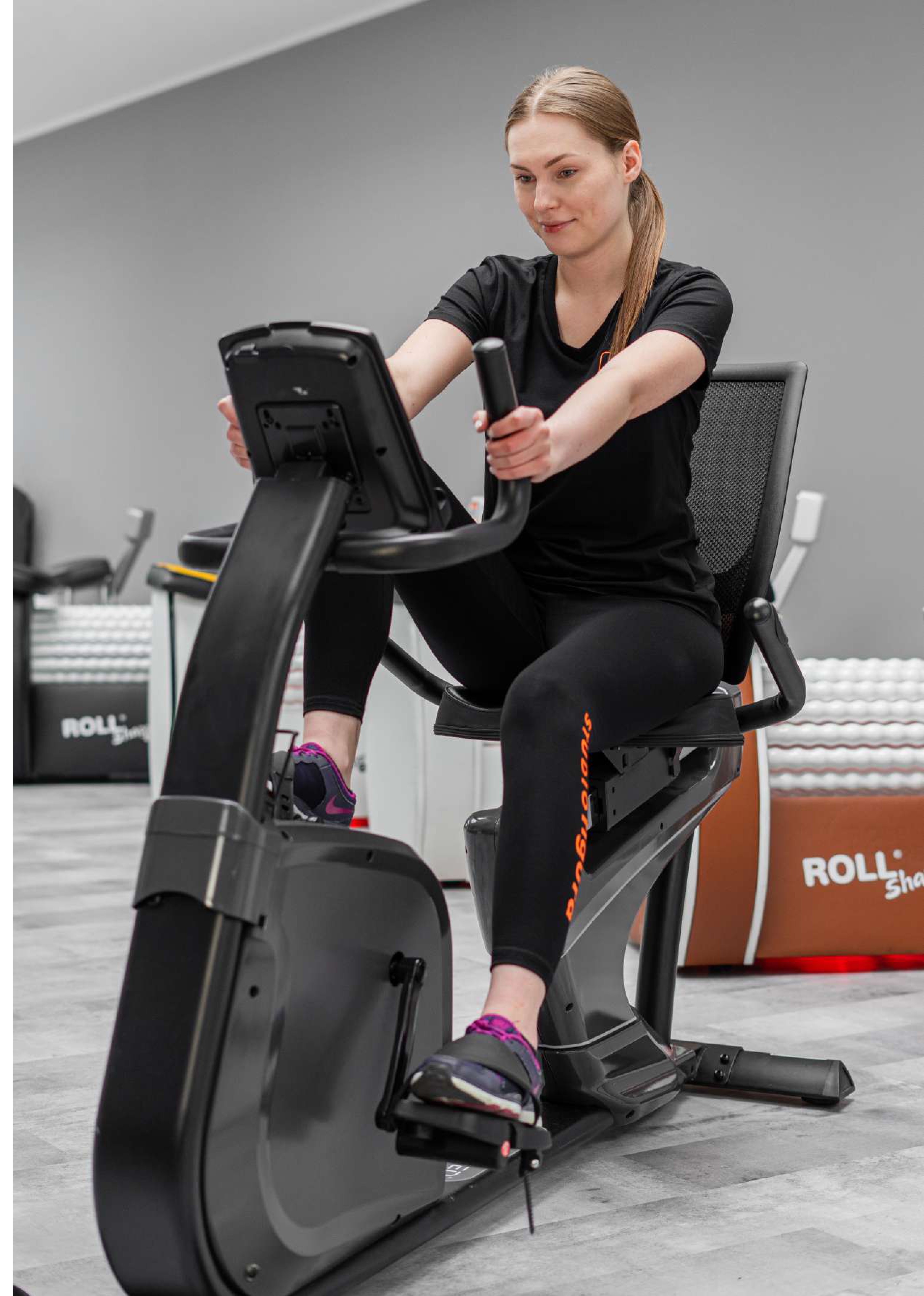 Rower poziomy Body Speed w Studio Figura