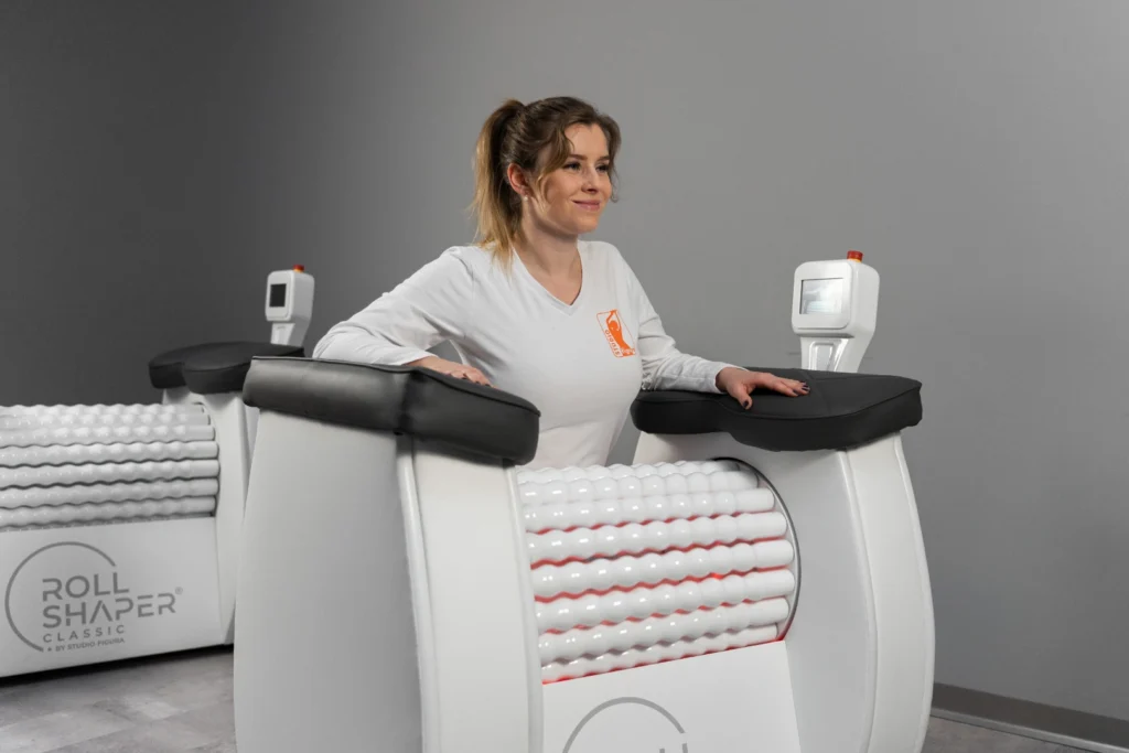 Masaż rolkowy Roll Shaper IR w Studio Figura Panorama Gliwice